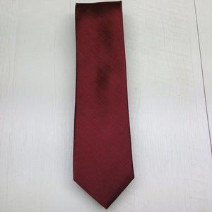 Michael Kors Maroon 65% Silk 35% Viscose Necktie